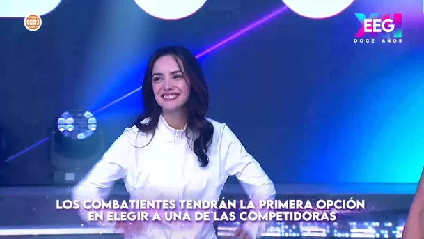 Rosángela Espinoza fue la primera mujer que escogieron los combatientes en su equipo. Fuente: AméricaTV