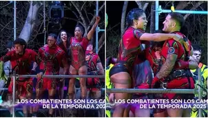 Combatientes rompieron en llanto al ganar la gran final de EEG / AméricaTV