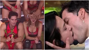 Combatientes taparon ojos a Flavia durante beso entre Rosángela y Patricio / AméricaTV