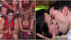 Combatientes taparon ojos a Flavia durante beso entre Rosángela y Patricio / AméricaTV