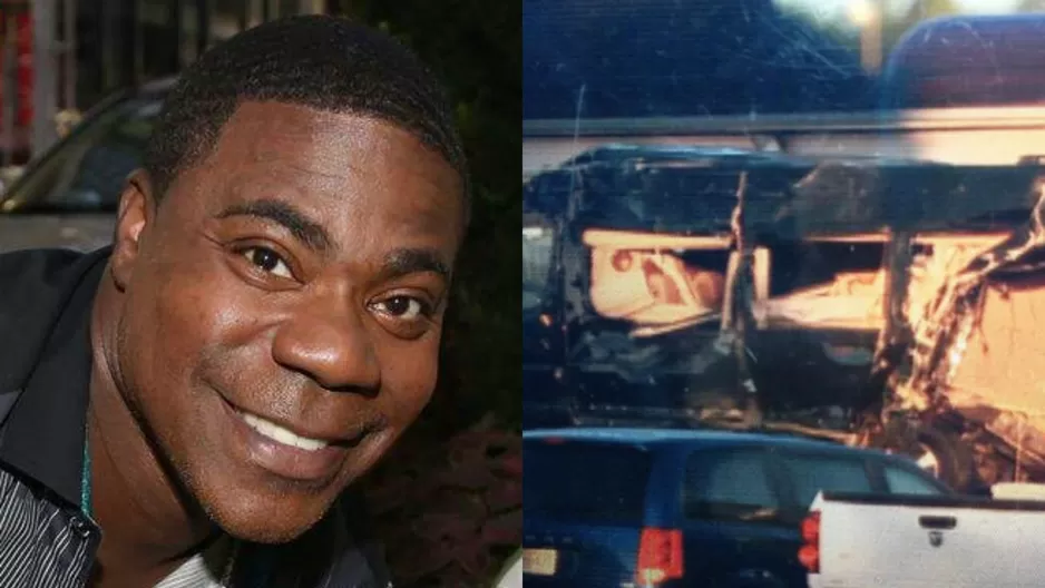 Comediante Tracy Morgan sufrió aparatoso accidente y se encuentra en estado crítico