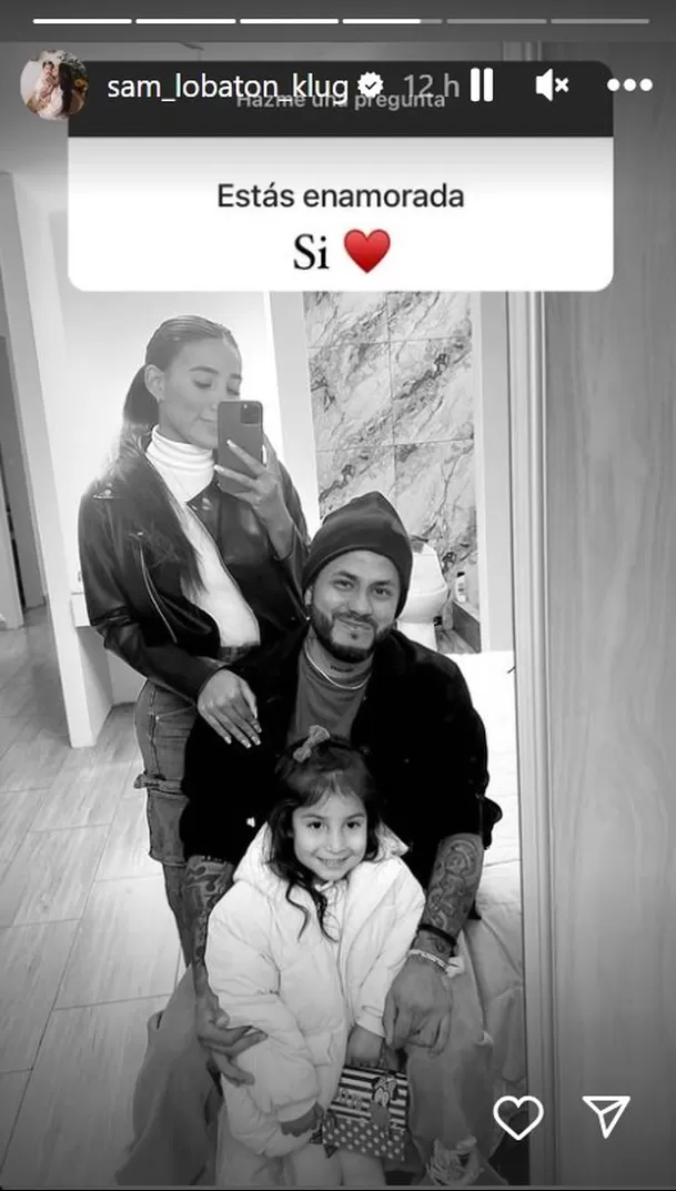 Samahara Lobatón reconoció que está enamorada de de Bryan Torres/Foto: Instagram