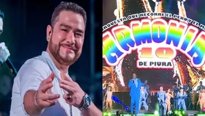 La agrupación Armonía 10 ofreció un concierto llamado 'Un canto al cielo' / Instagram / América Espectáculos 