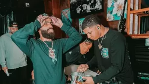 Arcángel y su familia enfrentan el dolor de una irreparable pérdida. Foto: Instagram