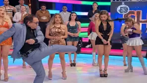 Conductor patea dron y golpea a modelo en el rostro / América Espectáculos