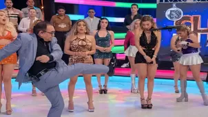 Conductor patea dron y golpea a modelo en el rostro / América Espectáculos
