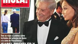 Mario Vargas Llosa e Isabel Preysler en Hola 