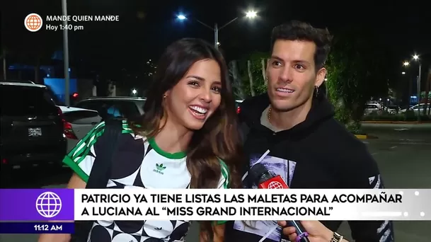 Patricio Parodi listo para viajar con Luciana Fuster a Vietnam / América Televisión