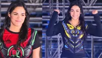 Las actrices se unieron a los cuadros de los 'Guerreros' y de los 'Combatientes'. Foto y video: EEG