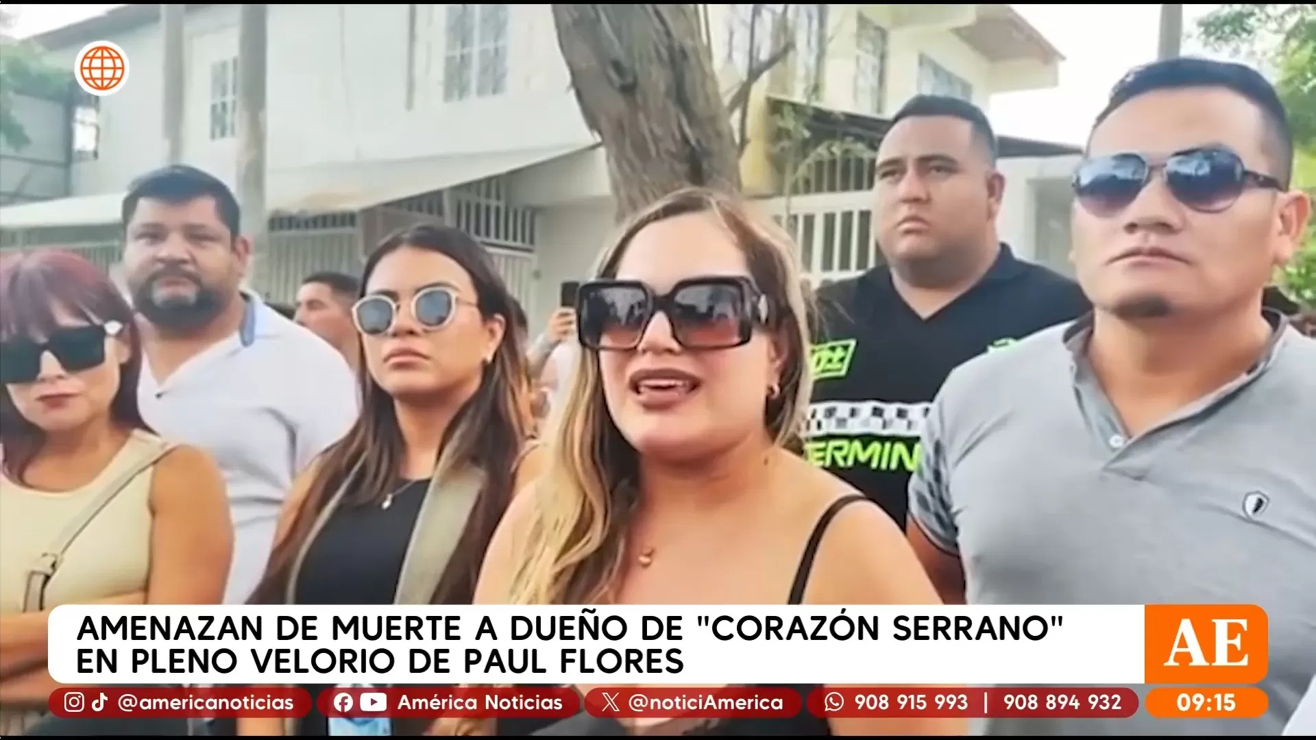 Lesly Águila, integrante de 'Corazón Serrano', exigió justicia por la muerte de Paul Flores Lesly Águila, integrante de 'Corazón Serrano', exigió justicia por la muerte de Paul Flores