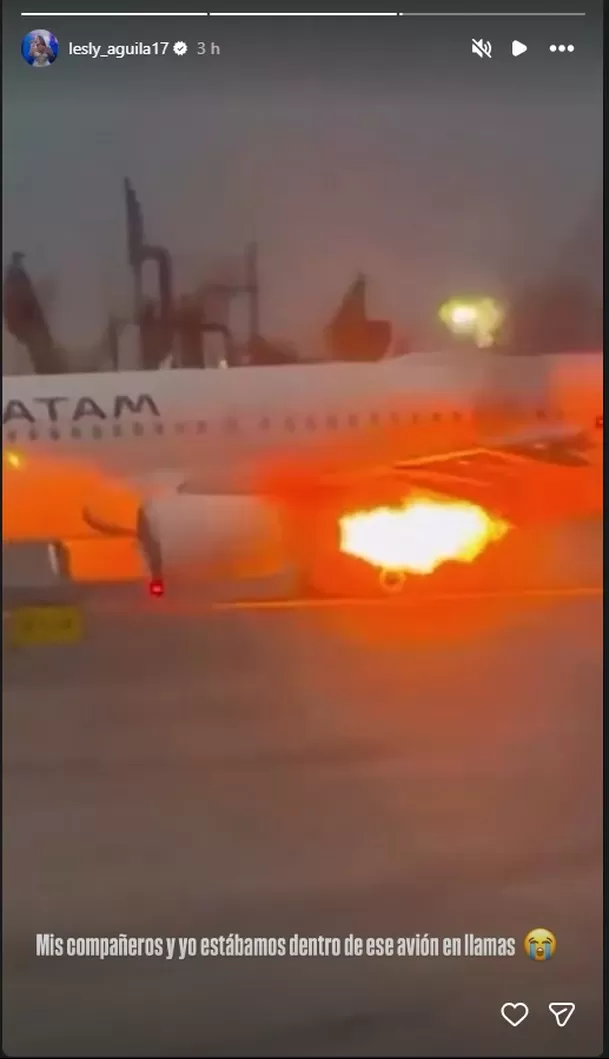 Corazón Serrano publicó un comunicado tras el incendio de avión donde viajaban sus integrantes. Video: IG @leslyaguila17 Corazón Serrano publicó un comunicado tras el incendio de avión donde viajaban sus integrantes. Video: IG @leslyaguila17