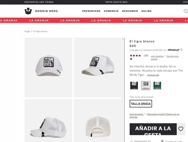 Este es el costo real de gorra que lleva puesta Paolo Guerrero/Foto: Internet Este es el costo real de gorra que lleva puesta Paolo Guerrero/Foto: Internet