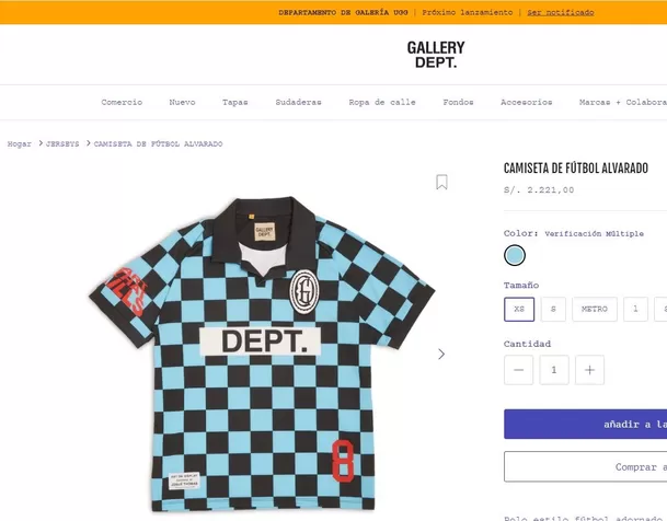 Este es el costo real de la prenda que llevó puesta Paolo Guerrero/Foto: Internet Este es el costo real de la prenda que llevó puesta Paolo Guerrero/Foto: Internet