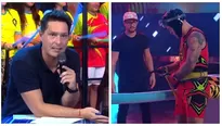 Cristian Rivero alentó a Pancho Rodríguez tras sufrir percance. Fuente: AméricaTV