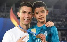 Cristiano Ronaldo defendió a su hijo tras recibir críticas por su forma de vestir - Noticias de cristiano-lionel-junior