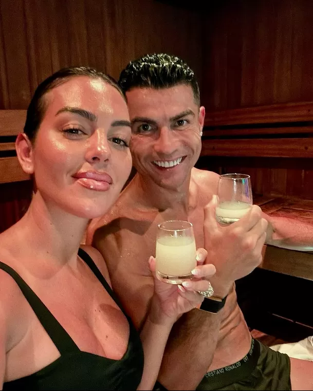 Georgina Rodríguez y Cristiano Ronaldo se comprometieron / Instagram