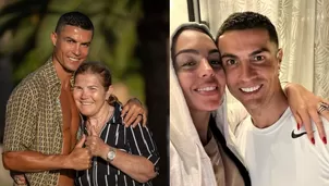 Cristiano Ronaldo/ Dolores Aveiro/ Georgina Rodríguez/ Fotos: IG Cristiano Ronaldo/ IG Georgina Rodíguez/ Video Chisme No Like