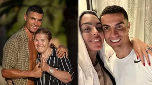 Cristiano Ronaldo/ Dolores Aveiro/ Georgina Rodríguez/ Fotos: IG Cristiano Ronaldo/ IG Georgina Rodíguez/ Video Chisme No Like