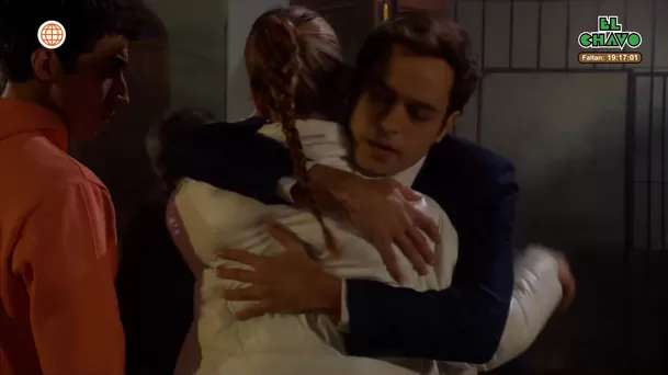 Cristóbal corrió a buscar a Alessia al saber que perdió todo en incendio. Fuente: AméricaTV