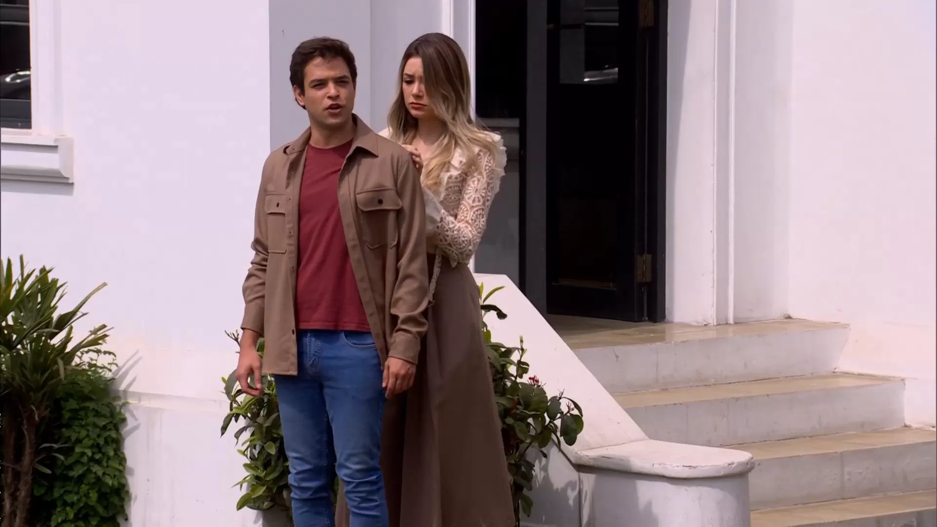 Cristóbal enfrentó a Joel por Anastasia. Fuente: AméricaTV