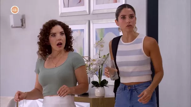 Cristóbal fue grosero con Alessia y Lorena tras ser rechazado por July. Fuente: AméricaTV Cristóbal fue grosero con Alessia y Lorena tras ser rechazado por July. Fuente: AméricaTV