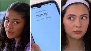 Cristóbal llamó a Lucero cuando estaba en el policlínico y ¿July la descubrió? Fuente: AméricaTV