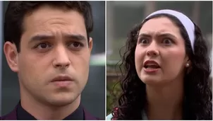 Cristóbal quedó aterrado tras escalofriante maldición de Lucero. fuente: AméricaTV