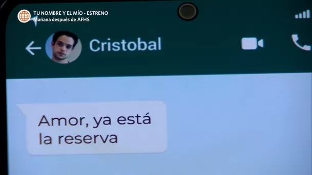 Cristóbal coordinó detalles para tener noche de pasión con July. Fuente: AméricaTV