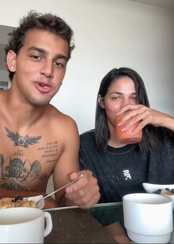 Sirena y Gabriel Meneses: Conoce cuántos años se llevarían/ Captura TikTok