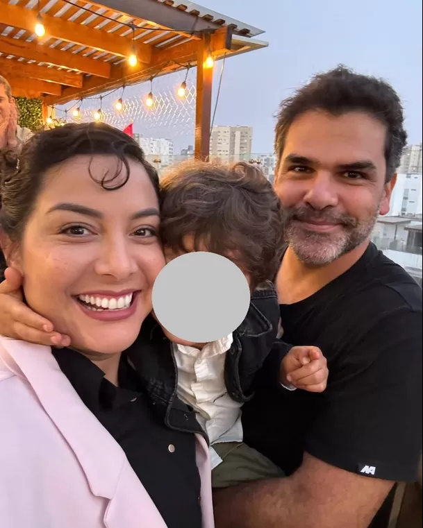 Natalia Salas y Sergio Coloma tienen un hijo llamado Leandro / Instagram