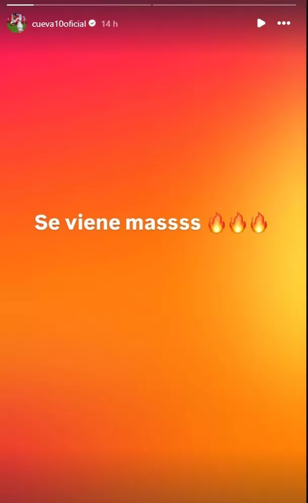 ¿Christian Cueva revelará más información sobre Pamela López?/ Captura Instagram