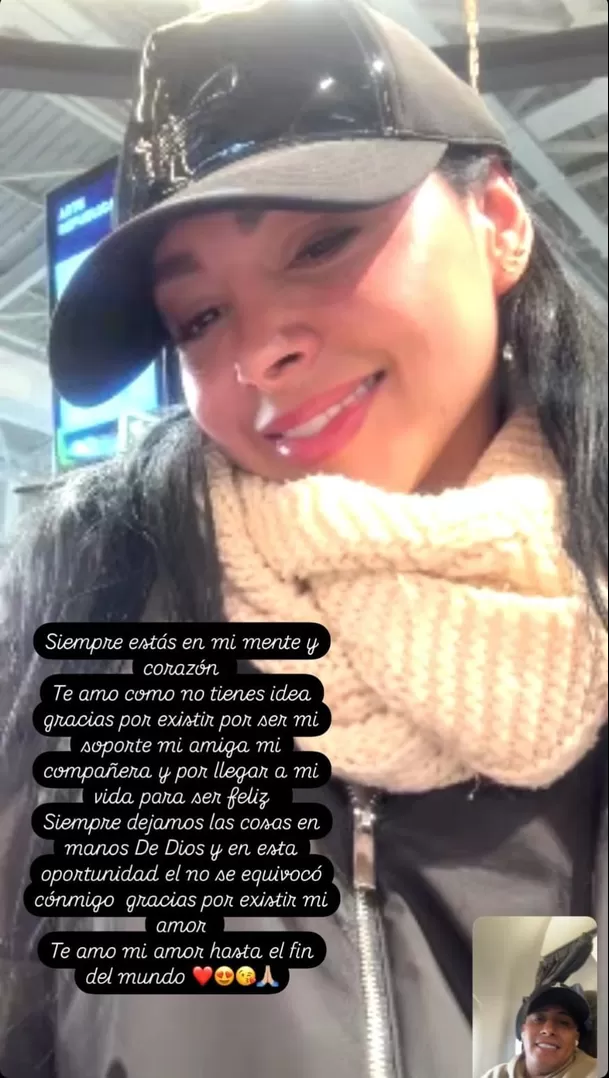 Cueva dio su respaldo absoluto a Pamela Franco tras fuerte acusación de López. fuente: Instagram