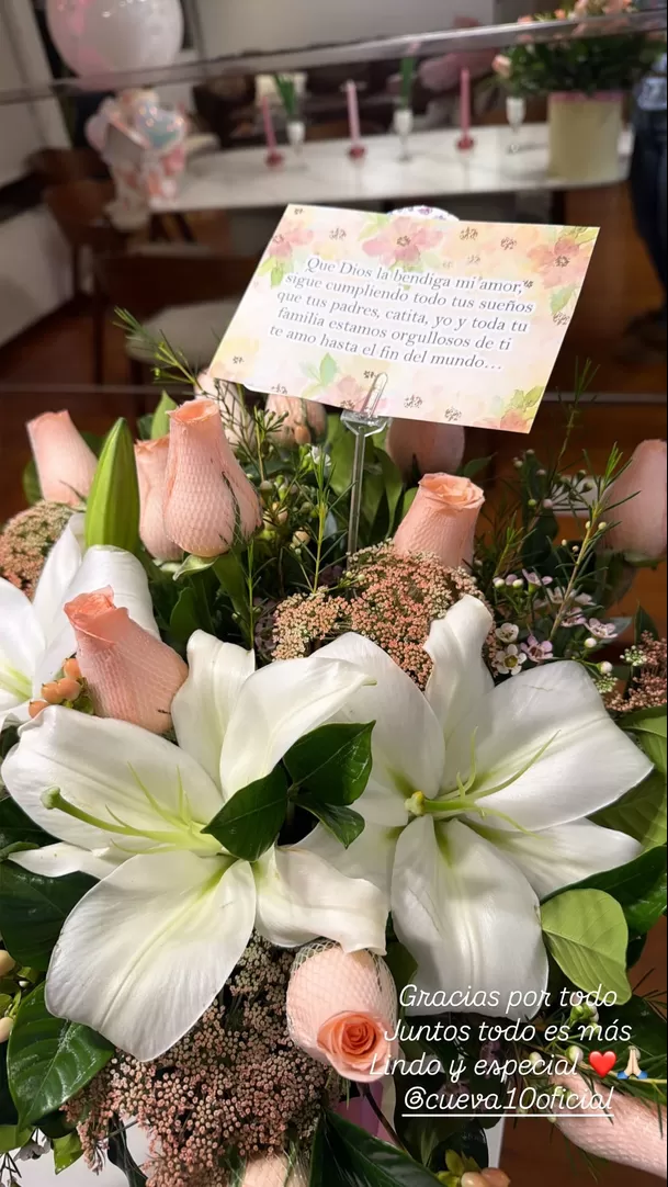 Las rosas que Christian Cueva le envió a Pamela Franco por su cumpleaños / IG: @pamelafrancoviera Las rosas que Christian Cueva le envió a Pamela Franco por su cumpleaños / IG: @pamelafrancoviera
