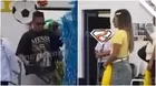 Cueva y Pamela López se lucen juntos en olimpiadas de sus hijos