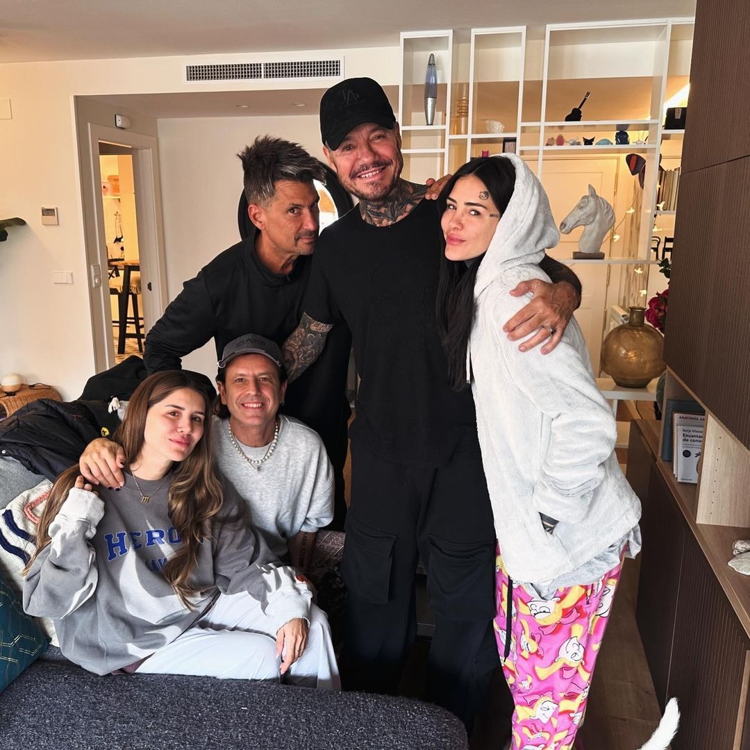 Cumpleaños de Marcelo Tinelli en España con sus hijas / Instagram
