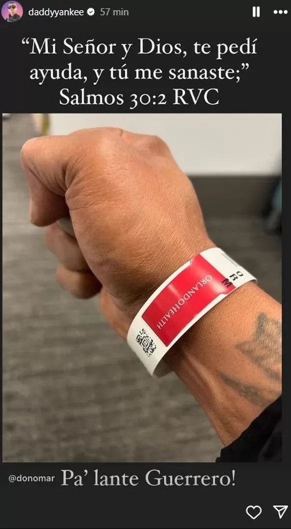 Daddy Yankee envió mensaje a Don Omar tras diagnóstico de cáncer / Instagram