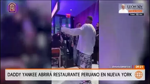 Daddy Yankee abrirá restaurante peruano en Nueva York/América TV Daddy Yankee abrirá restaurante peruano en Nueva York/América TV