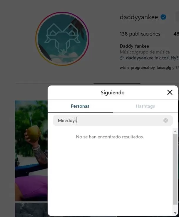 Daddy Yankee también dejó de seguir a su esposa Mireddys González/ Foto: Instagram