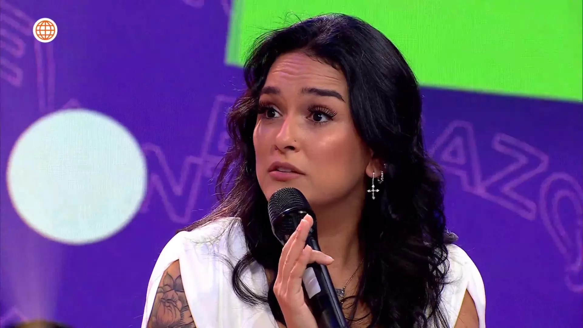 La cantante se defendió tras declraciones de Sergio George en podcast de Yahaira Plasencia. Fuente: AméricaTV