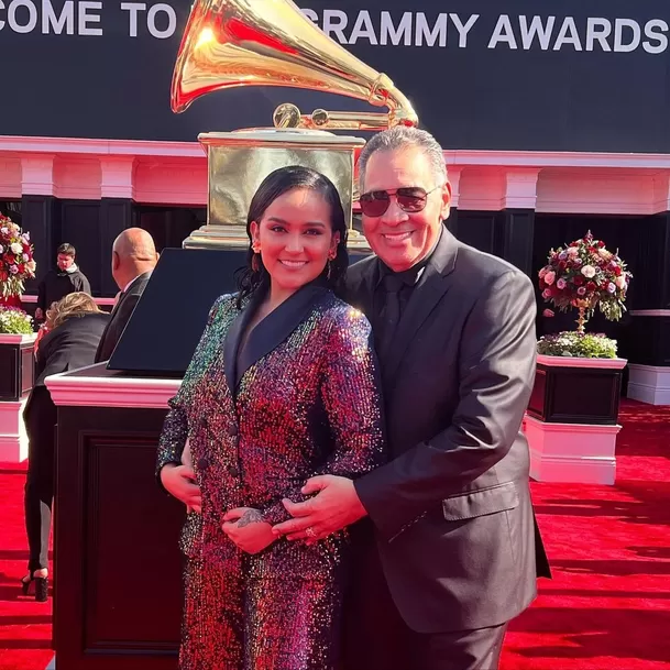 El salsero Tito Nieves fue uno de los primero en celebar la nominación de Daniela Darcourt/Foto El salsero Tito Nieves fue uno de los primero en celebar la nominación de Daniela Darcourt/Foto