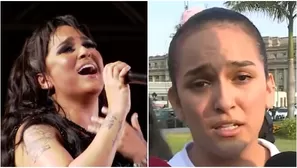 Daniela Darcourt asiste a ‘Marcha por la paz’ y pide disculpas en vivo. Fuente: Instagram/Canal N