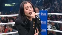 Danna Paola podría ser multada por cambiar Himno Nacional Mexicano. Fuente: Captura pantalla/TikTok