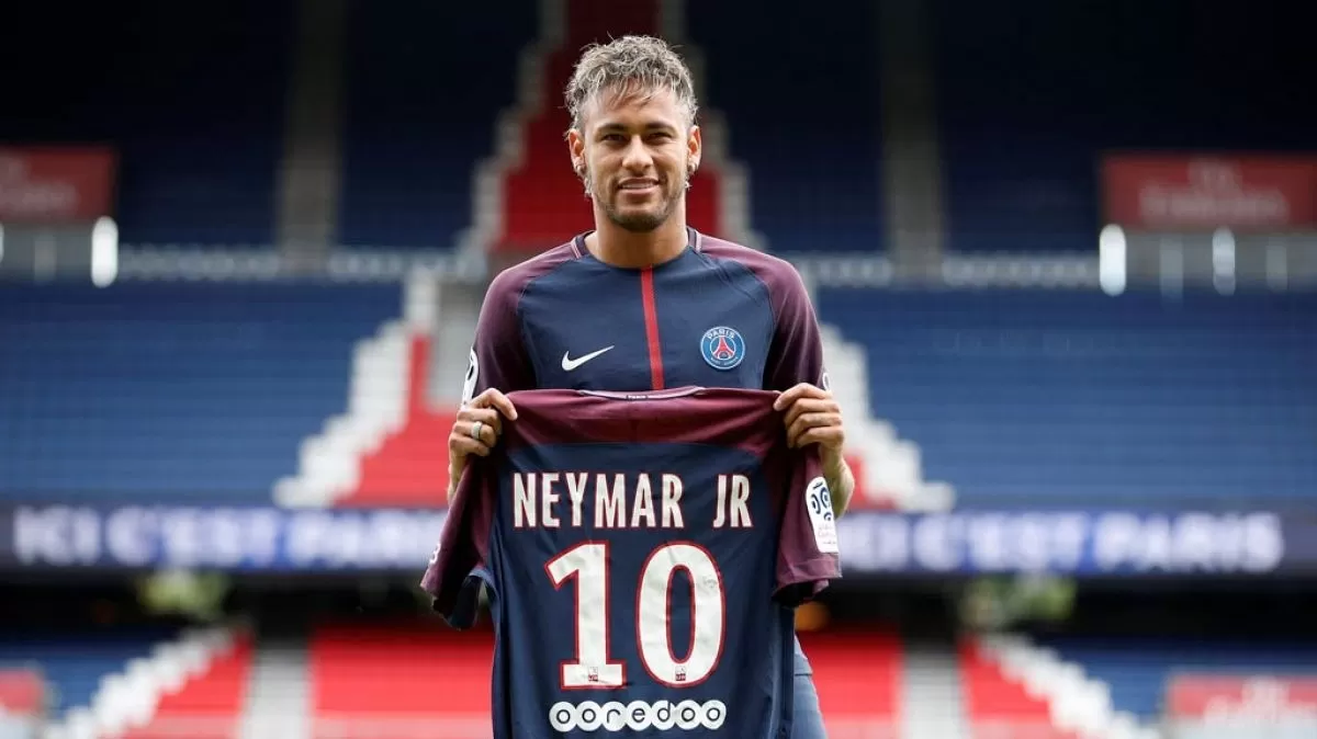 Neymar fue parte del PSG en 2017 / AFP