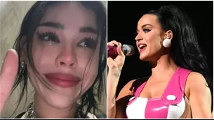 Danna Paola rompió en llanto tras conocer a Katy Perry y ser reconocida por ella