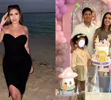 Darinka Ramírez celebra los 5 meses de su pequeña Alaia/ Video: América TV. Fotos:@darinkaramirezl