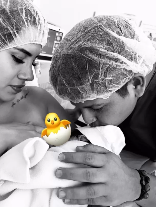 Darinka Ramírez dio a luz a segundo hija/ Instagram