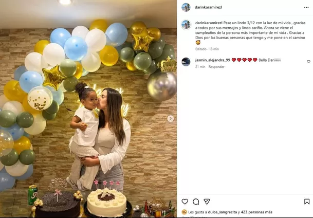 Así fue la celebración de Darinka Ramírez por su cumpleaños / Instagram Así fue la celebración de Darinka Ramírez por su cumpleaños / Instagram
