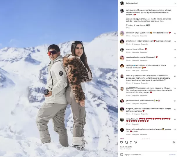 Darinka Ramírez rompe llanto y anuncia compromiso con el papá de su segunda hija / IG: darinkaramirezl Darinka Ramírez rompe llanto y anuncia compromiso con el papá de su segunda hija / IG: darinkaramirezl