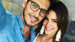 Darlene Rosas y su pareja. Foto: Instagram