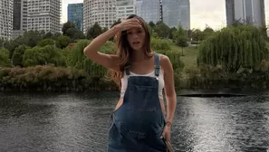 La influencer, a poco de dar a luz, respondió a un comentario que cuestionaba su visión sobre la maternidad. Video: Instagram